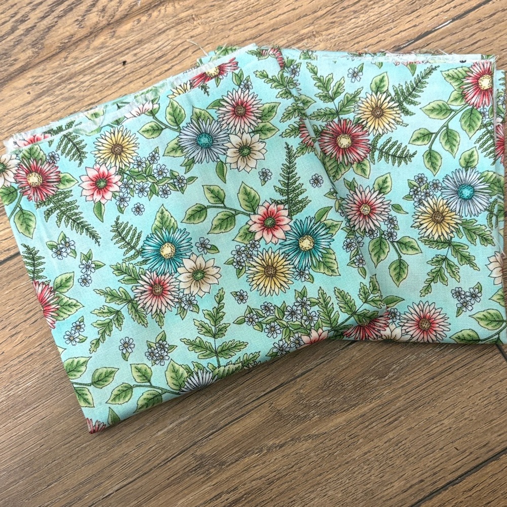 Floral Patterned Cotton Fabric